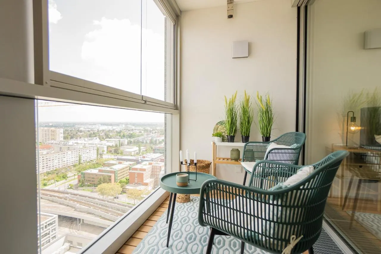 Posh Apartment On 22Nd Floor + Loggia, Pool, Gym, Sauna Vienna Austria