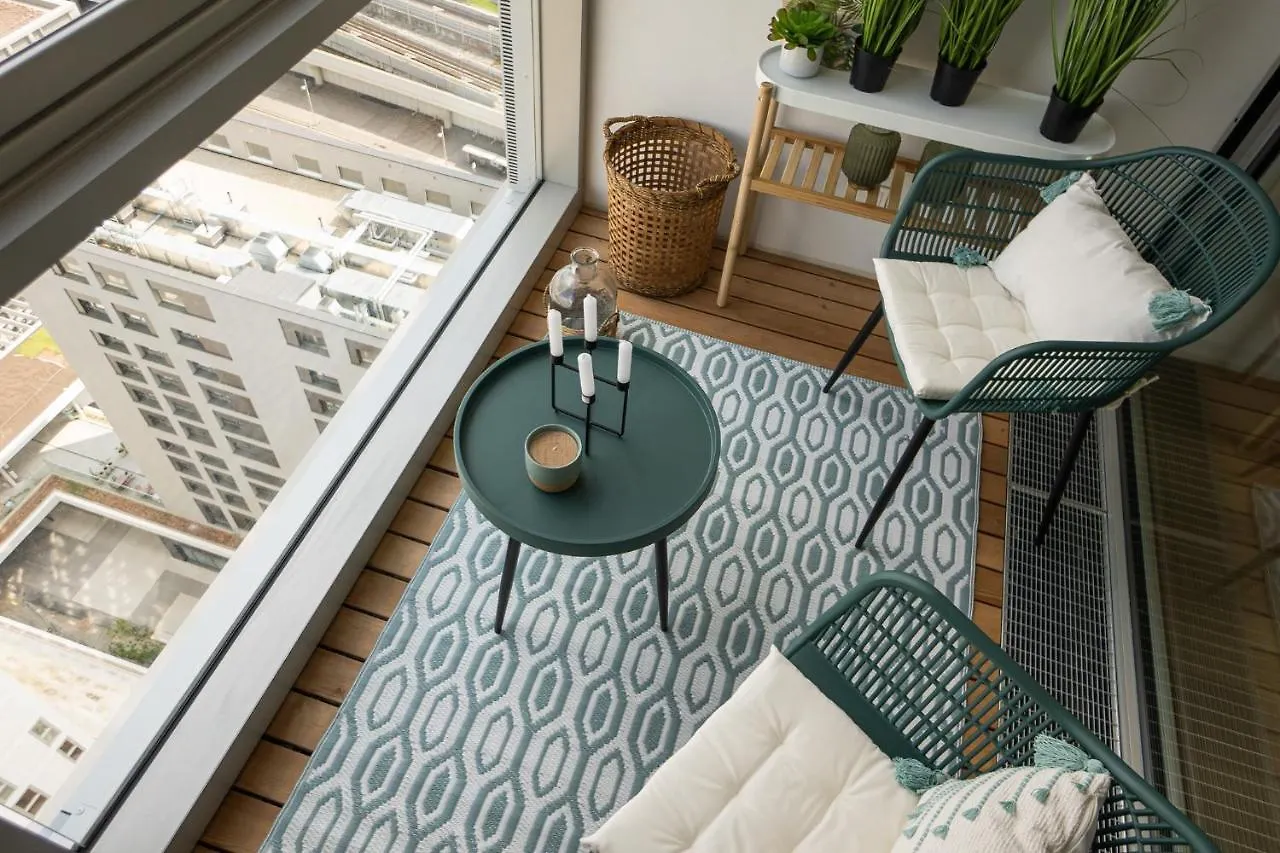 Posh Apartment On 22Nd Floor + Loggia, Pool, Gym, Sauna Vienna Austria