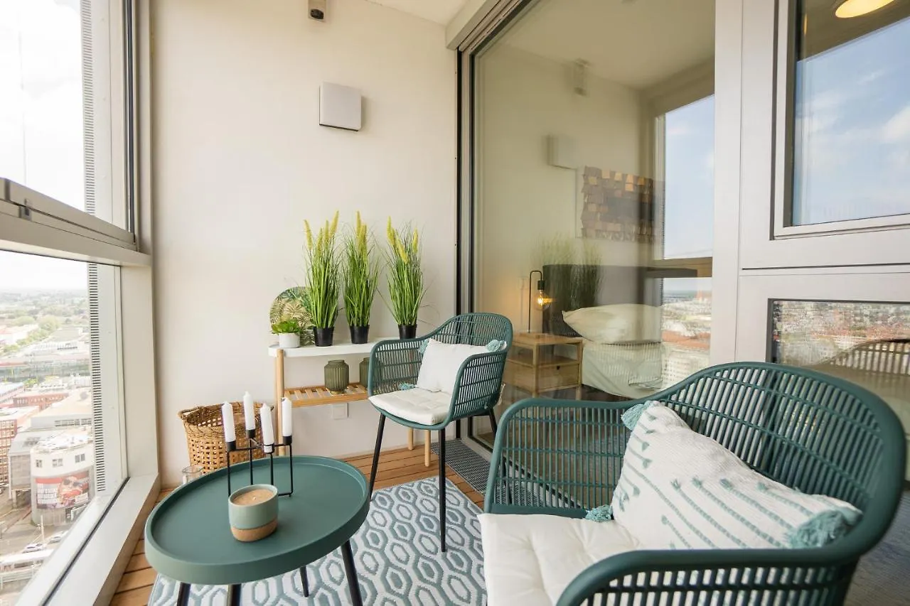 Posh Apartment On 22Nd Floor + Loggia, Pool, Gym, Sauna Vienna Austria