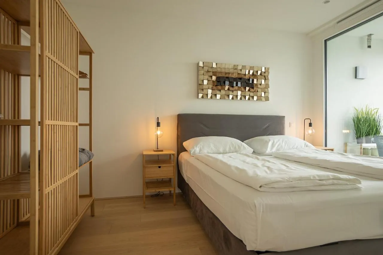 Posh Apartment On 22Nd Floor + Loggia, Pool, Gym, Sauna Wiedeń