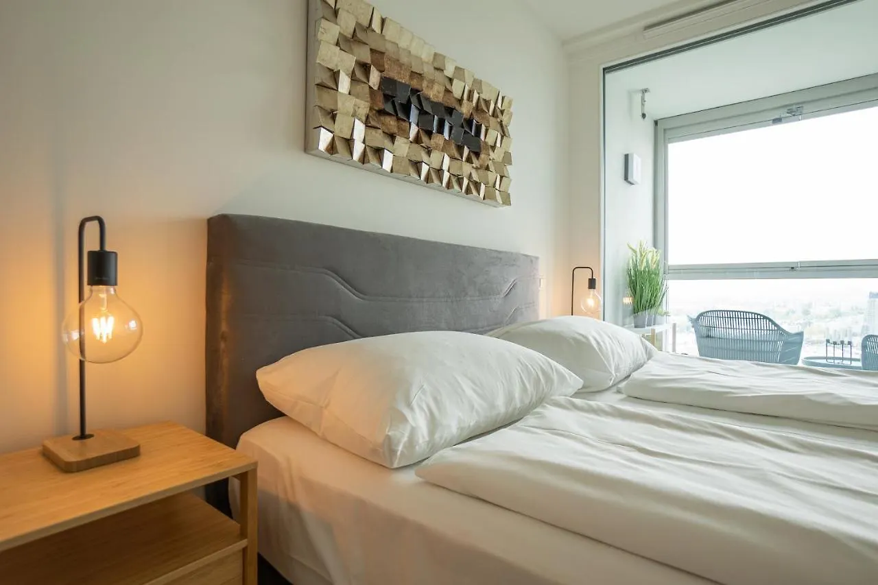 Posh Apartment On 22Nd Floor + Loggia, Pool, Gym, Sauna Vienna 0*,  Austria